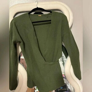 Cult Gaia Faux Wrap Sweater